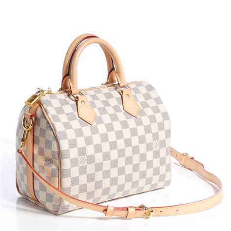 louis vuitton speedy 25 damier azur made in 2016